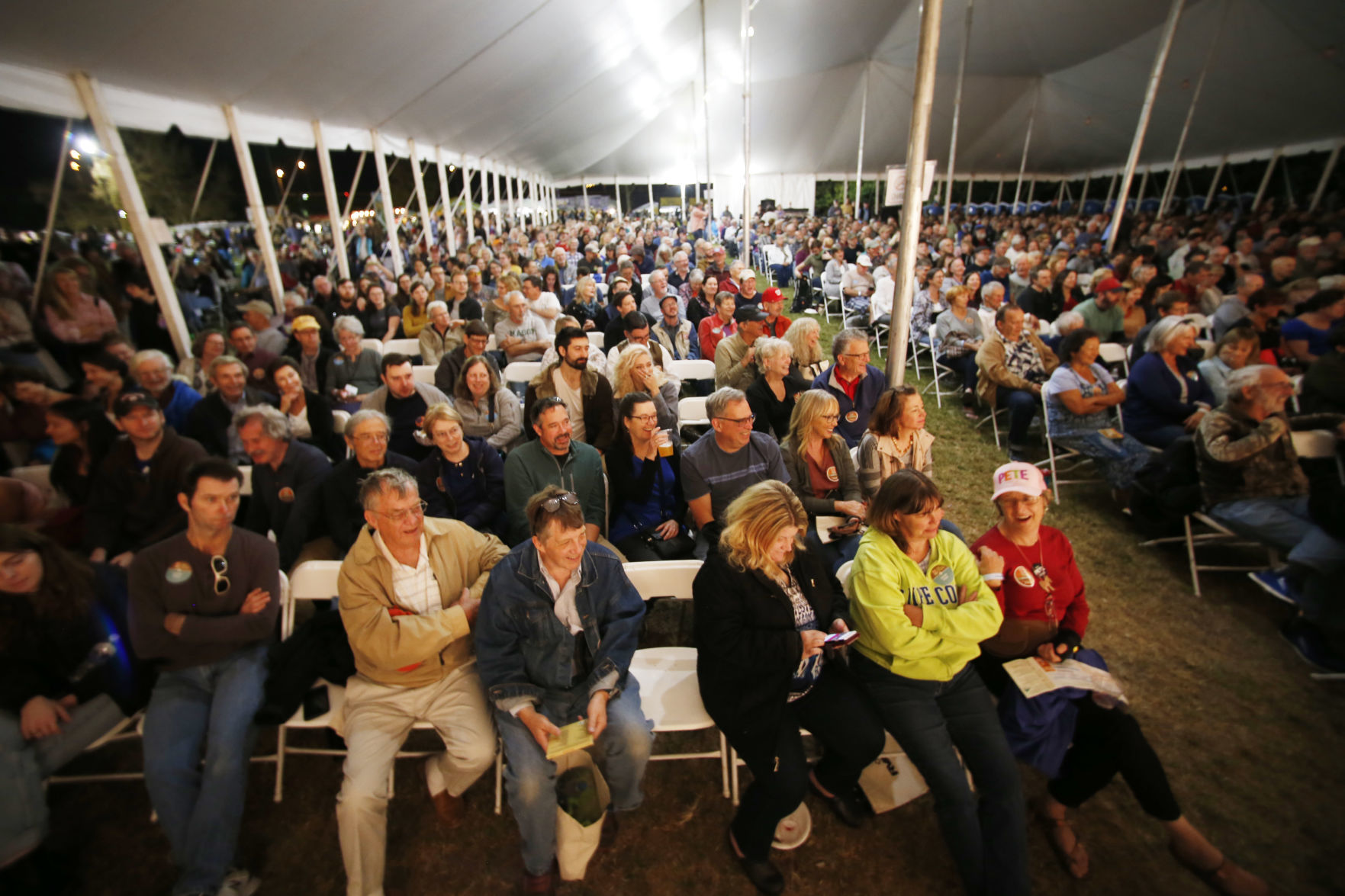 Opening night of the Richmond Folk Festival